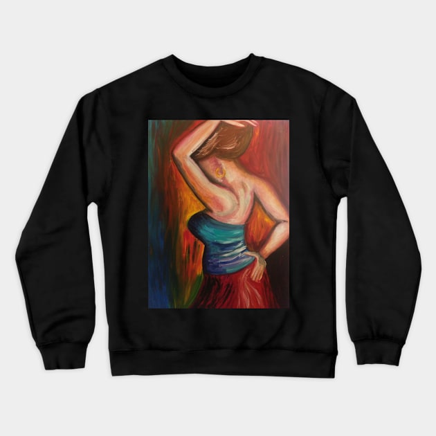 Pase Doble Crewneck Sweatshirt by berrypaint